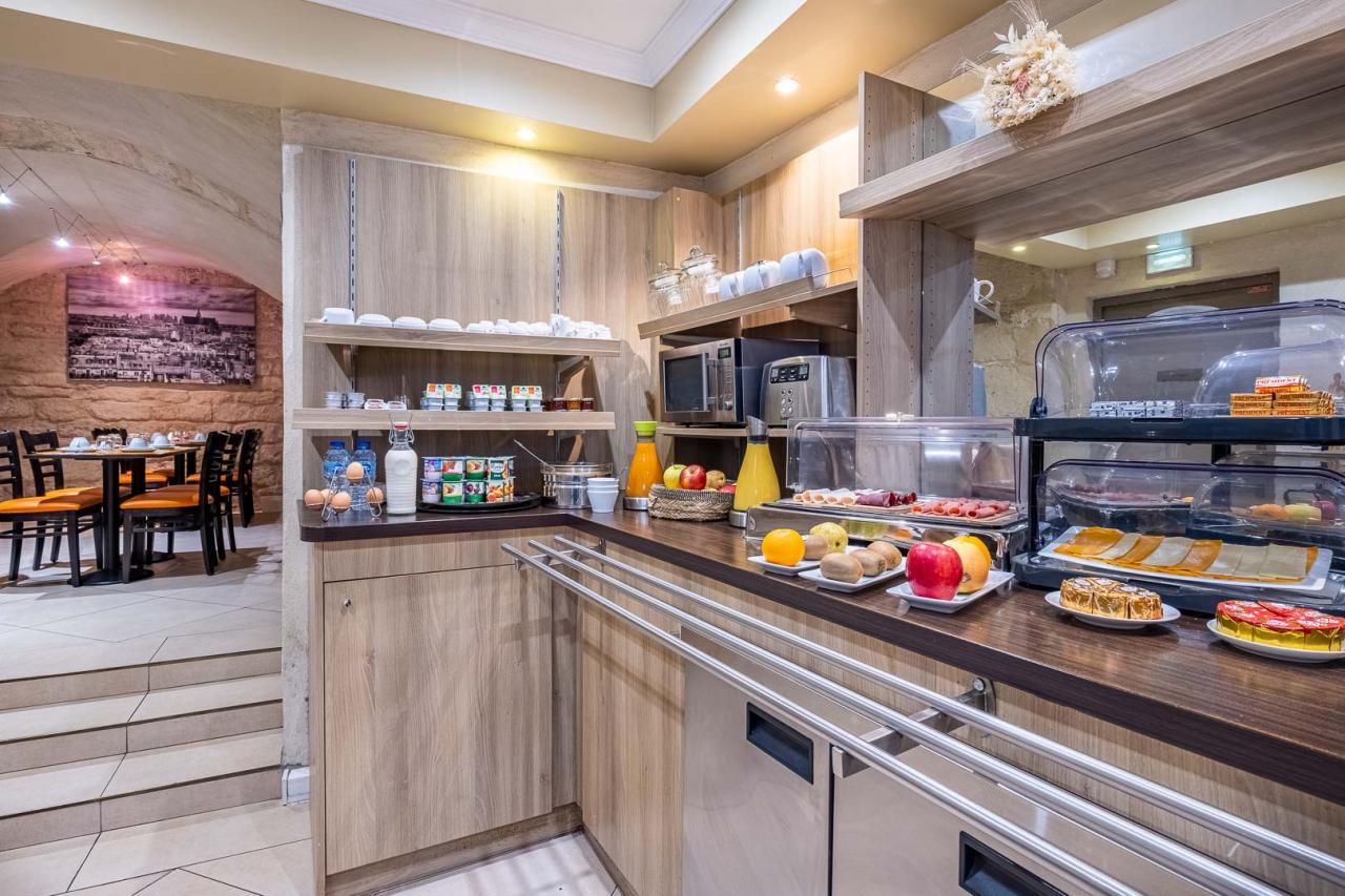 Hôtel Saint Honoré - Petit déjeuner